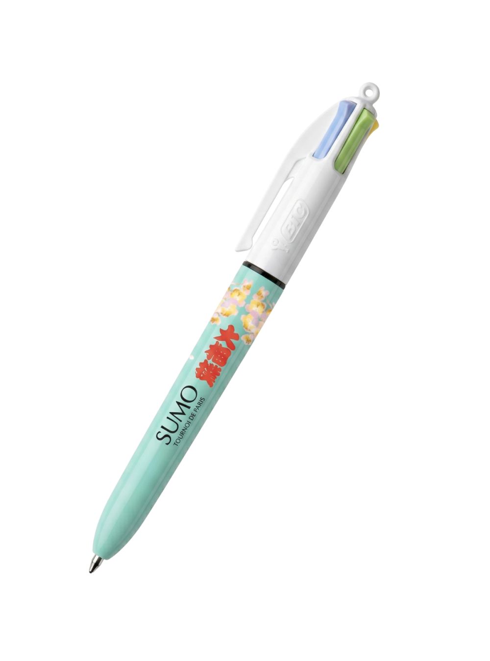 Stylo 4 Couleurs Bleu Sumo Japon – Édition Sakura